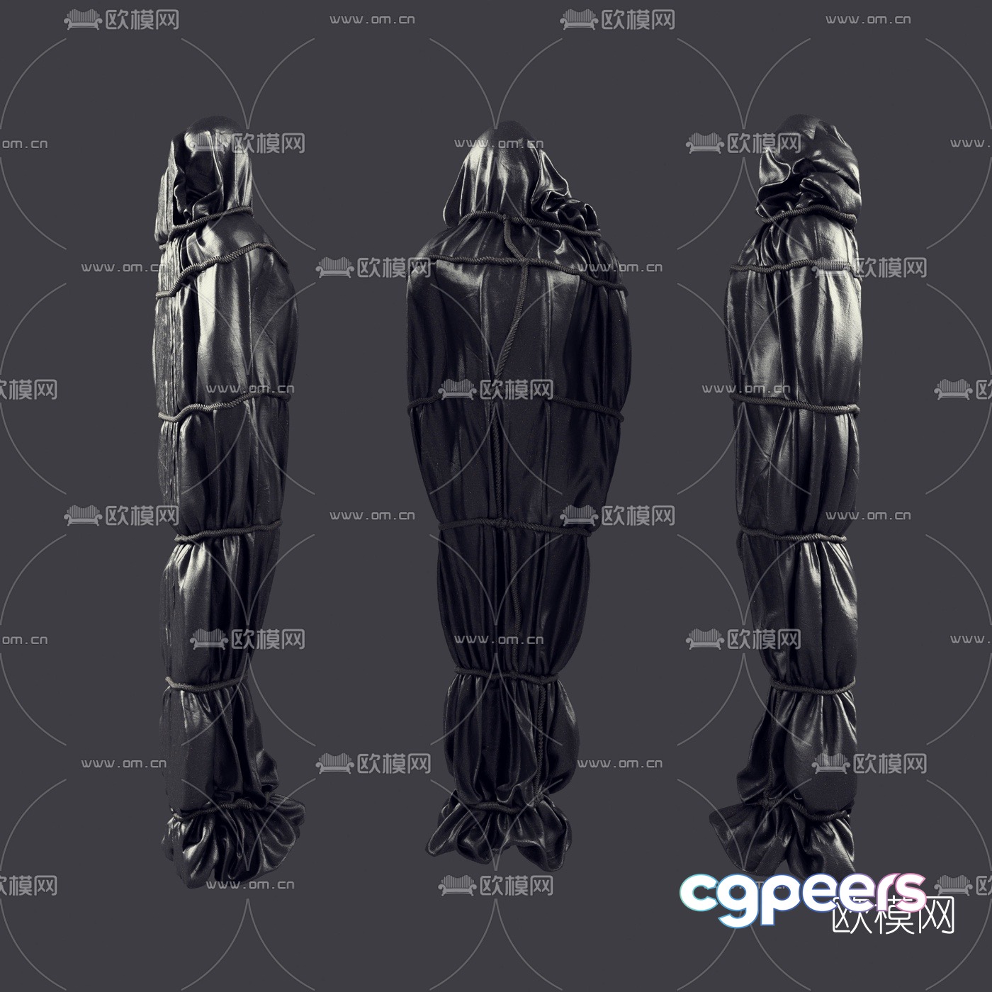Cor modern character corpse 3d model Cor modern character corpse 3d model