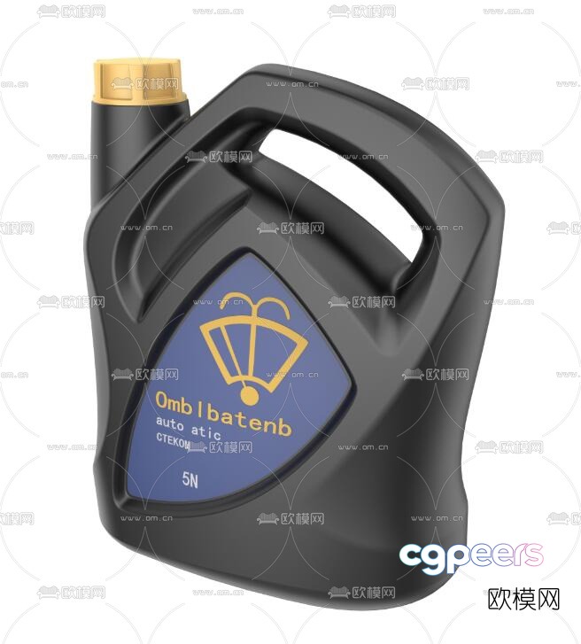 Modern lubricant 3d model Modern lubricant 3d model