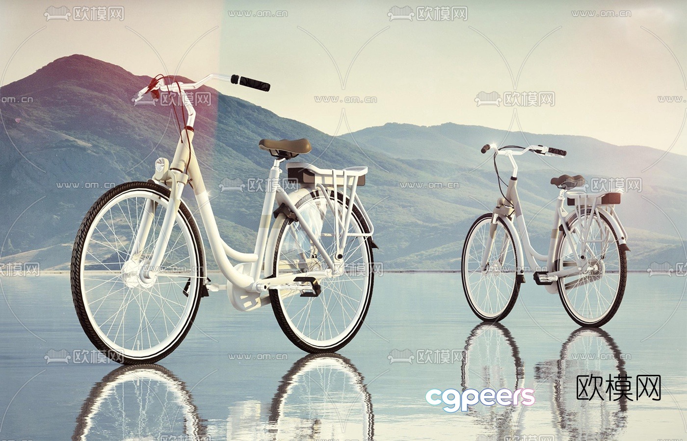 modern bicycle 3d model modern bicycle 3d model