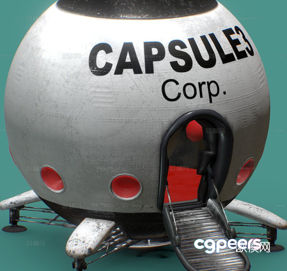 capsule spaceship spaceship 3d model capsule spaceship spaceship 3d model