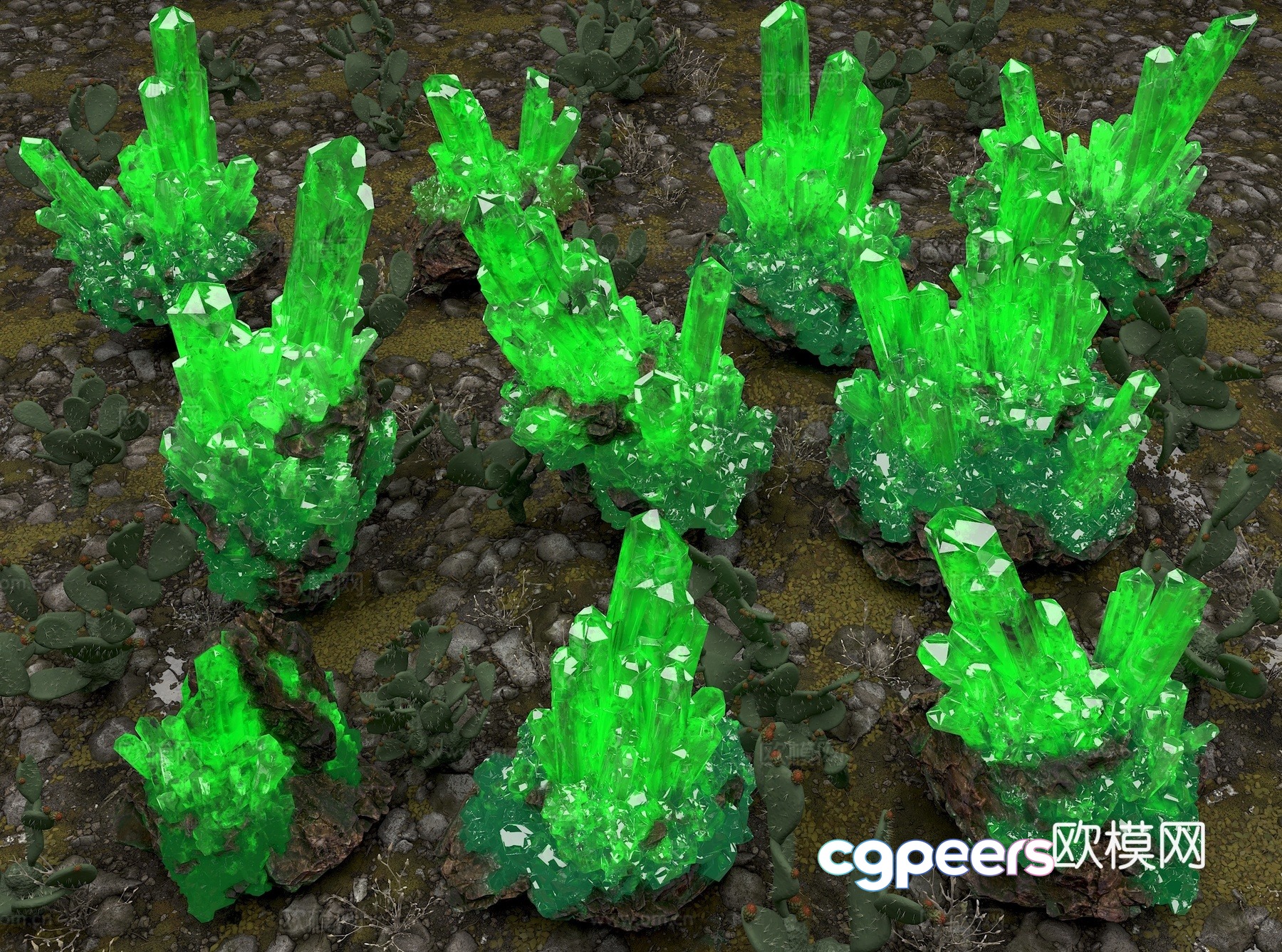 emerald gemstone diamond crystal emerald 3d model emerald gemstone diamond crystal emerald 3d model