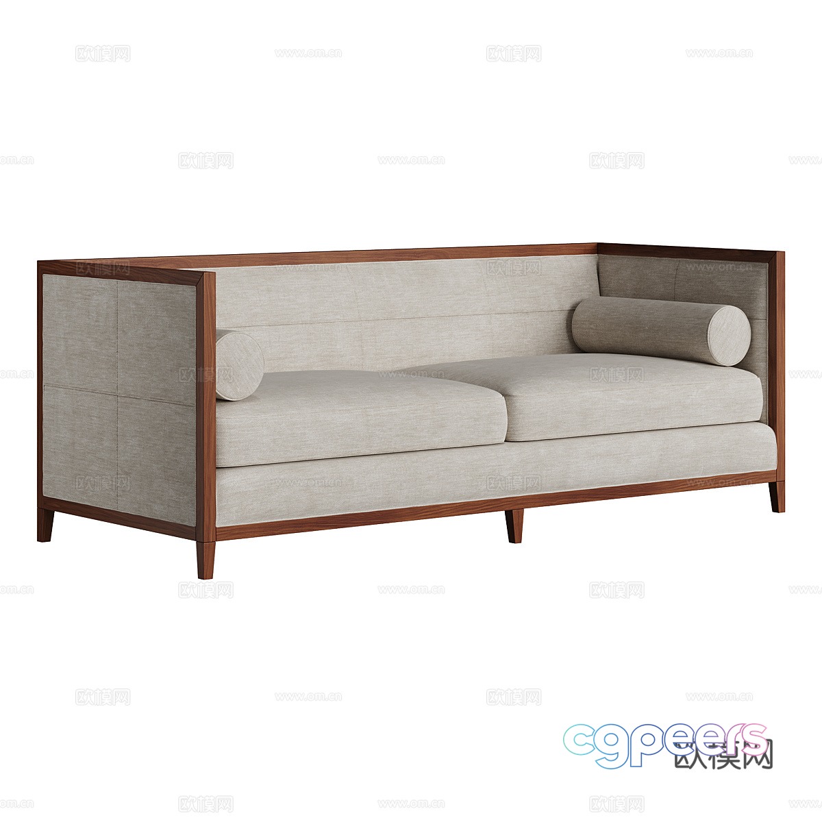 Double sofa 3d model Double sofa 3d model