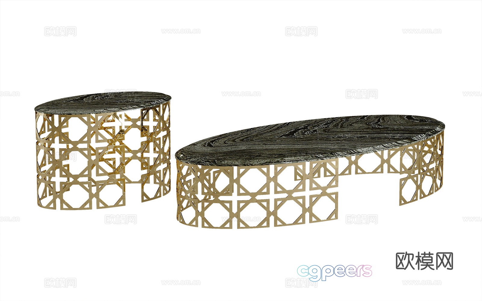Modern coffee table 3d model Modern coffee table 3d model