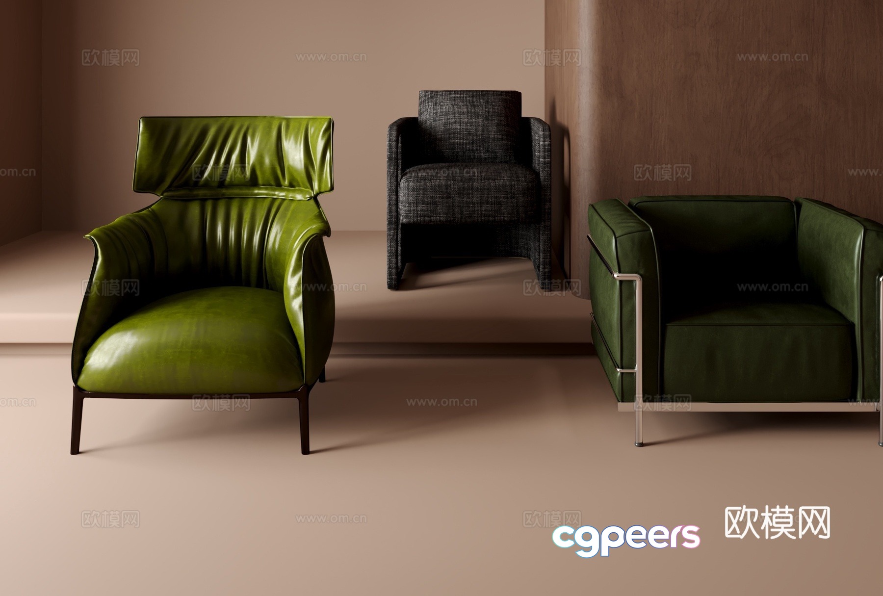Single sofa 3d model Single sofa 3d model