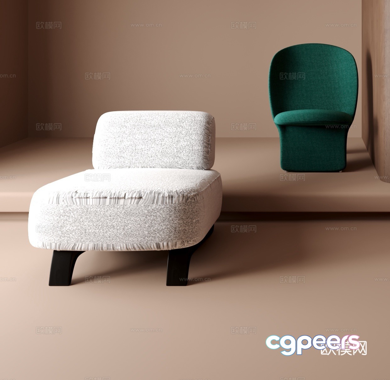 Single sofa 3d model Single sofa 3d model