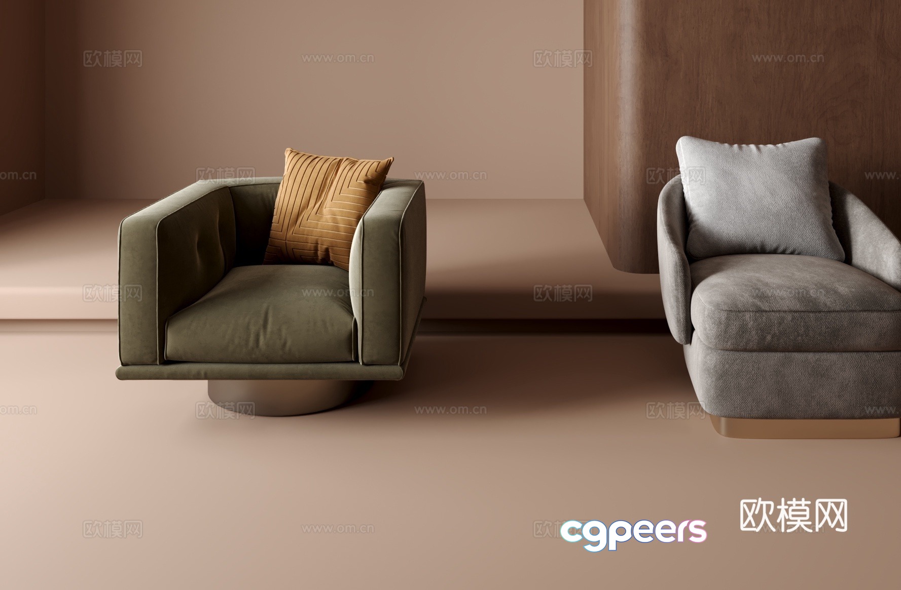 Single sofa 3d model Single sofa 3d model