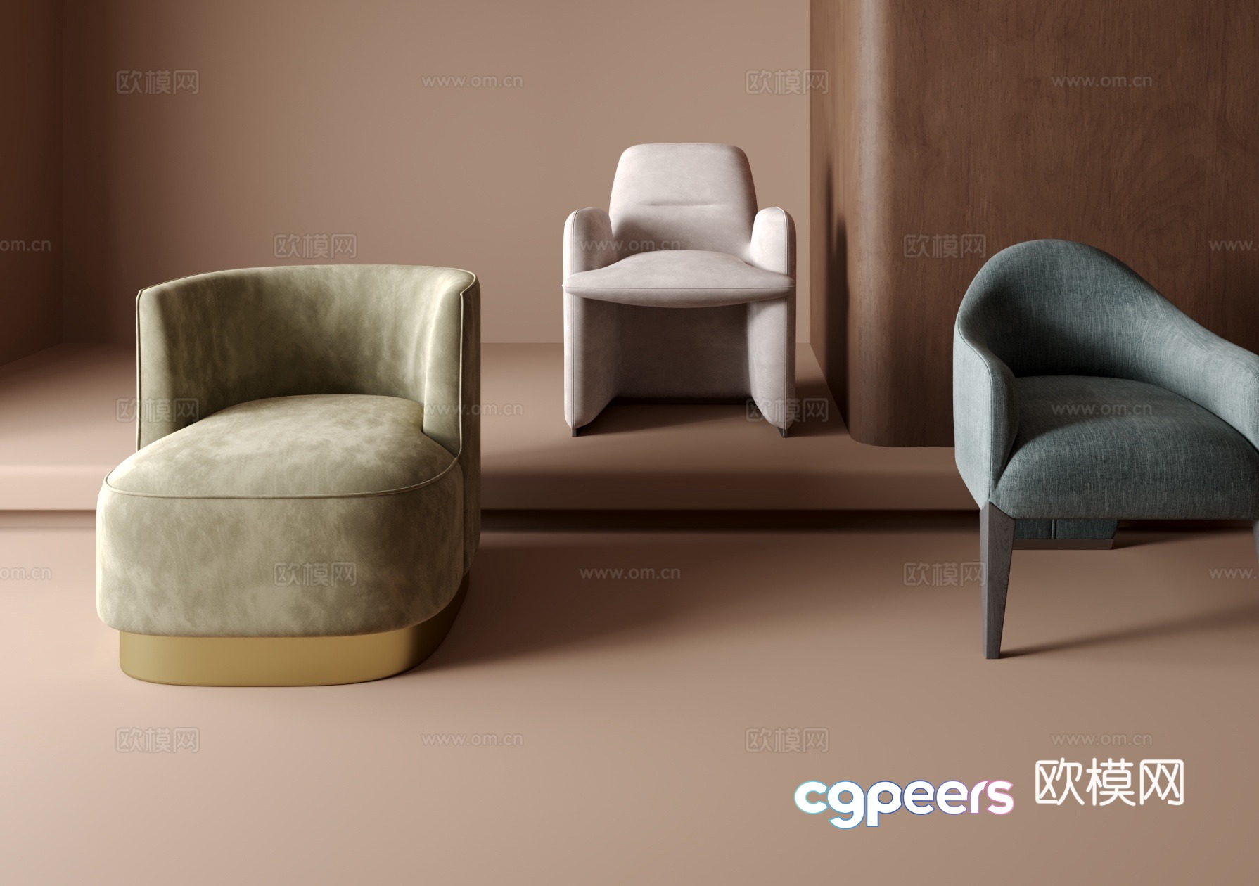Single sofa 3d model Single sofa 3d model