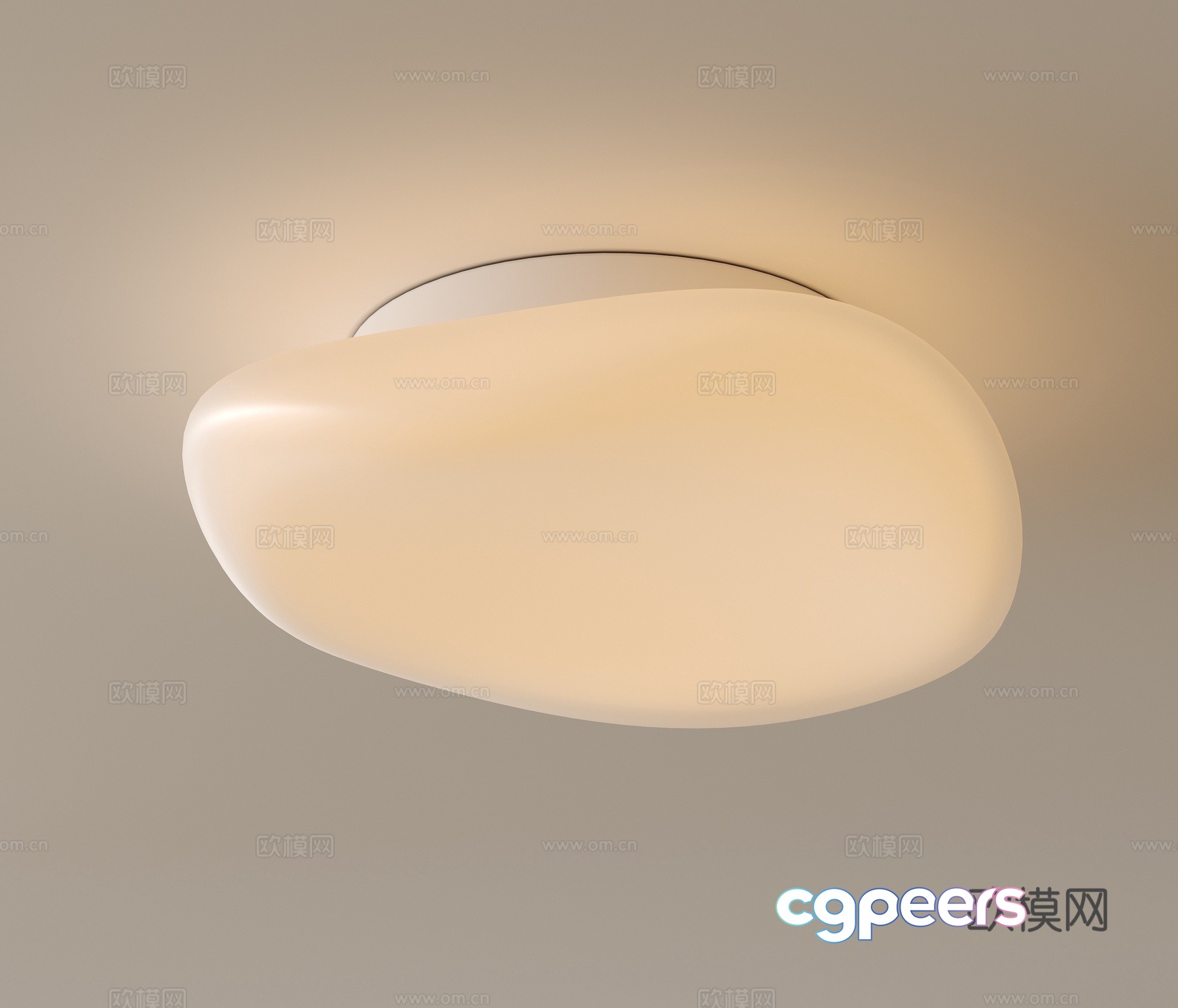 Modern ceiling lamp 3d model Modern ceiling lamp 3d model