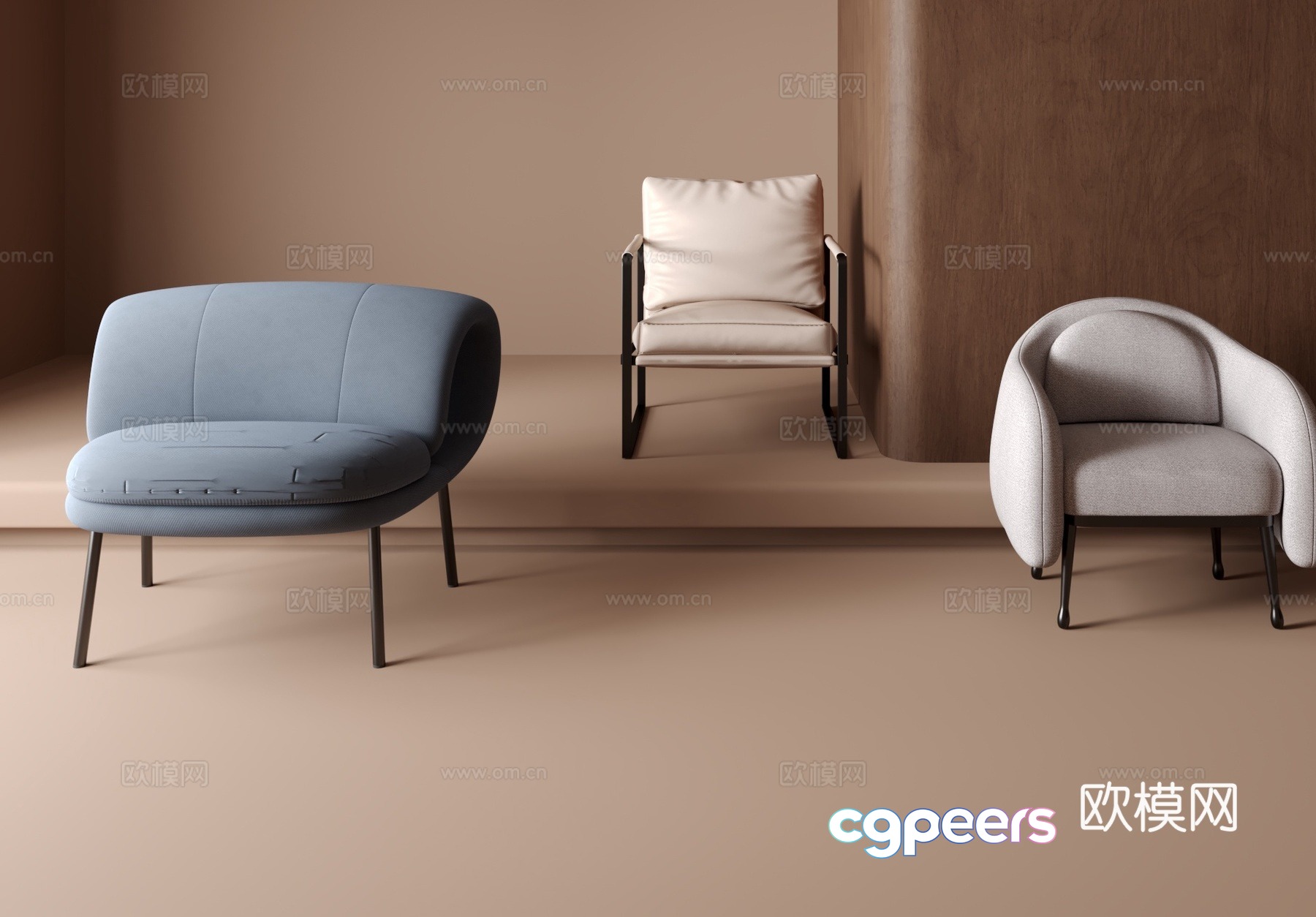 Sofa chair leisure chair 3d model Sofa chair leisure chair 3d model