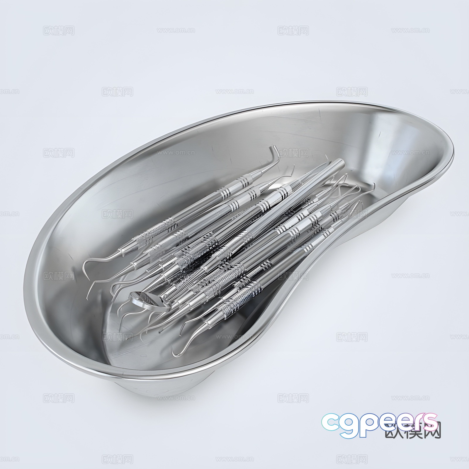 Dentist tools 3d model Dentist tools 3d model