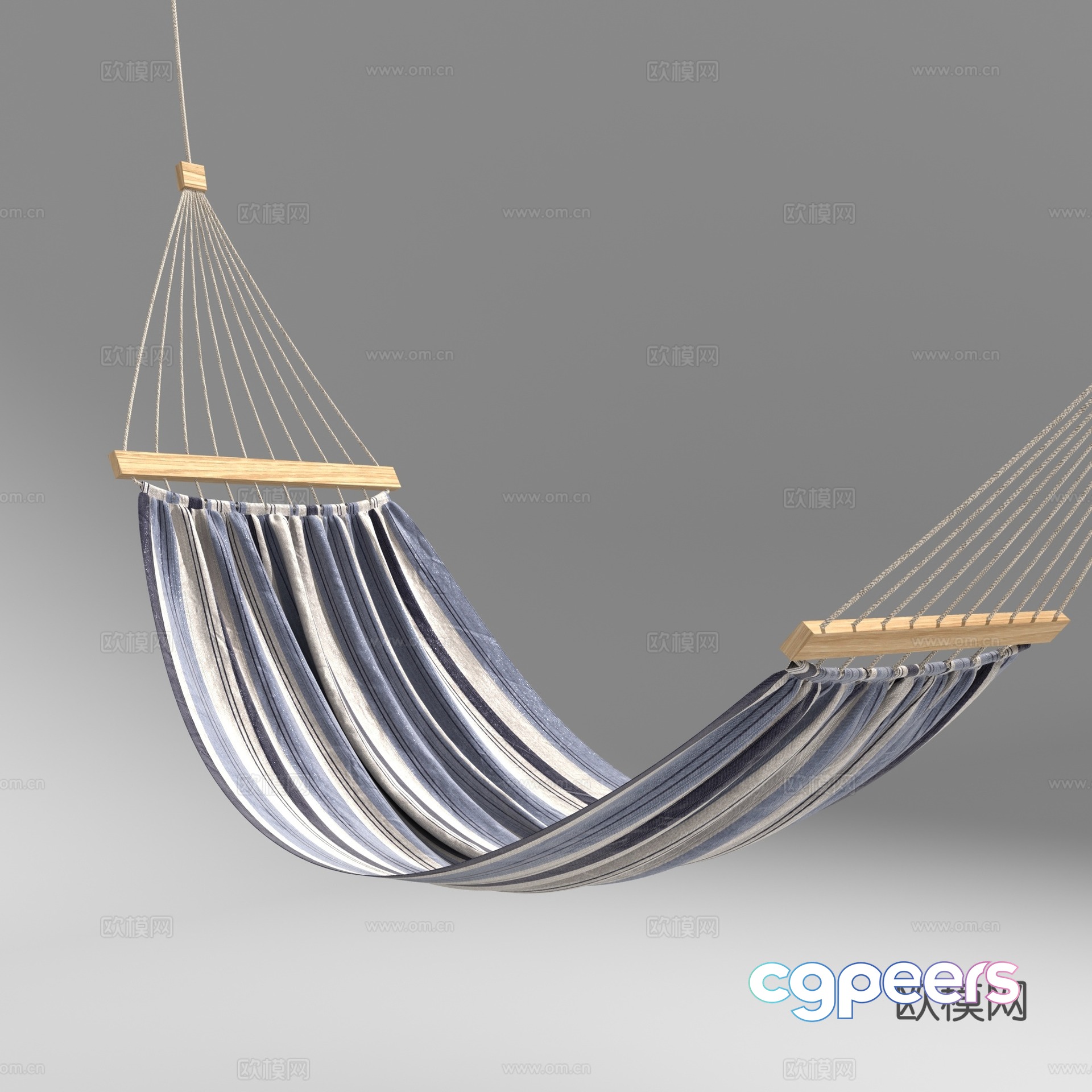 Modern hammock 3d model Modern hammock 3d model