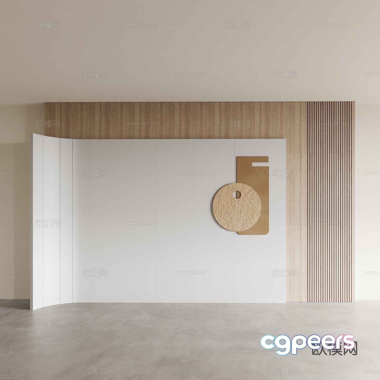 Modern background wall sofa background 3d model Modern background wall sofa background 3d model