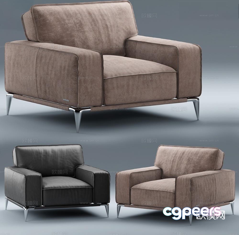 Single sofa 3d model Single sofa 3d model