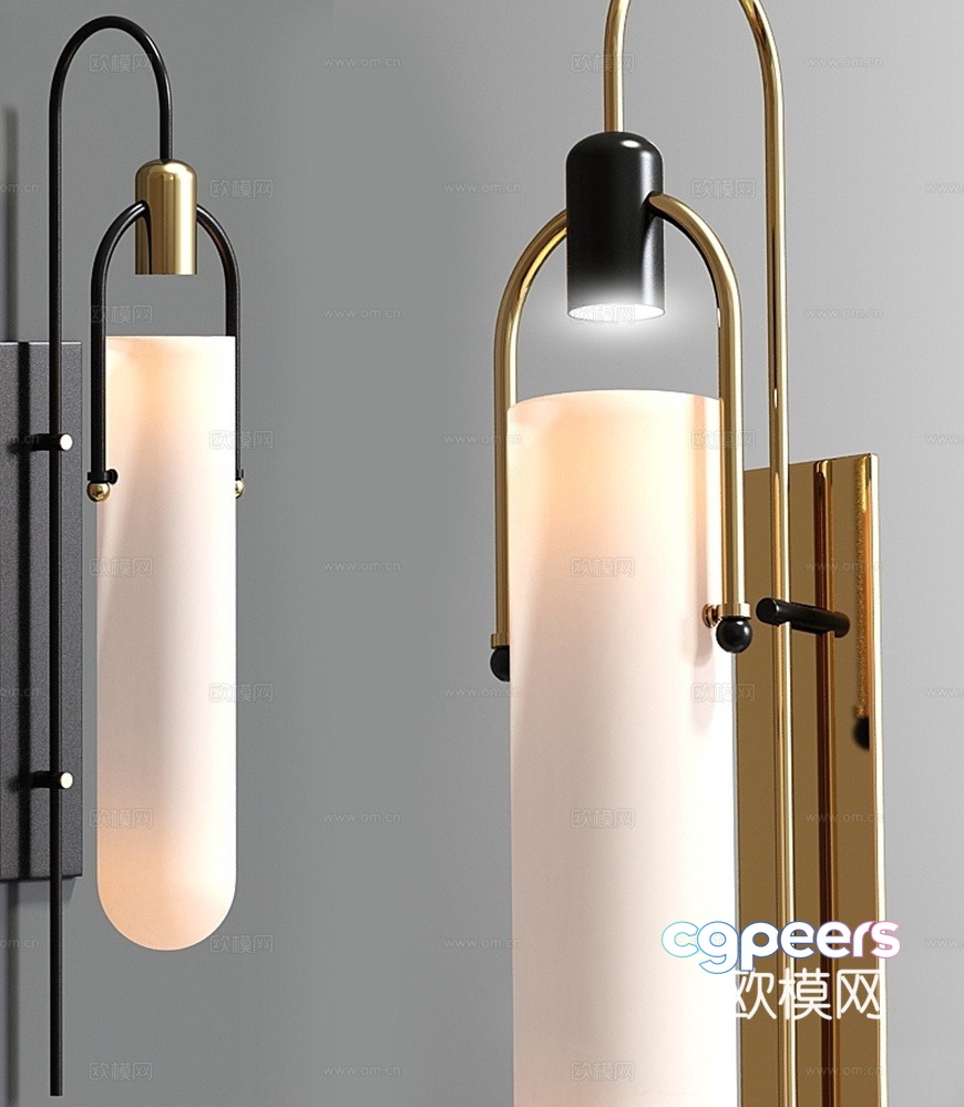 Creative wall lamp wall lamp 3d model Creative wall lamp wall lamp 3d model