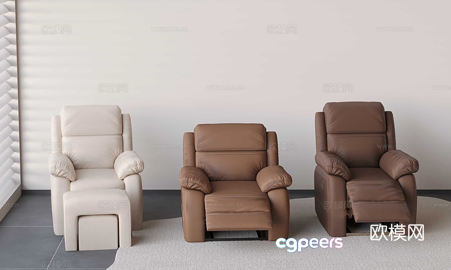 Multifunctional sofa single sofa 3d model Multifunctional sofa single sofa 3d model