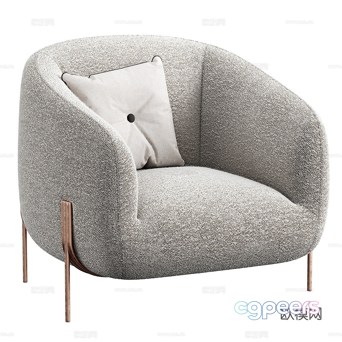 Single sofa 3d model Single sofa 3d model