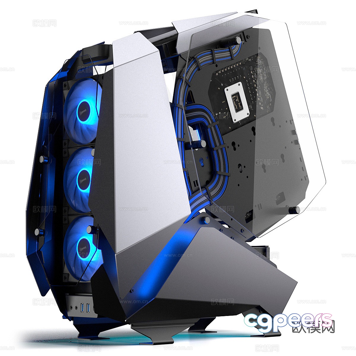 Desktop computer host computer accessories 3d model Desktop computer host computer accessories 3d model