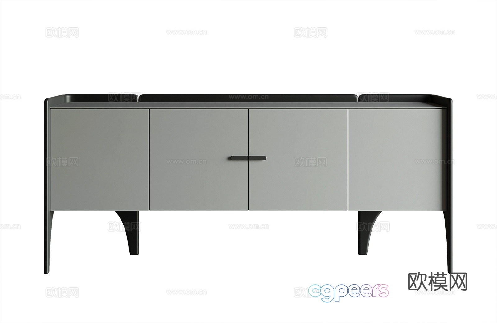 Modern TV cabinet 3d model Modern TV cabinet 3d model