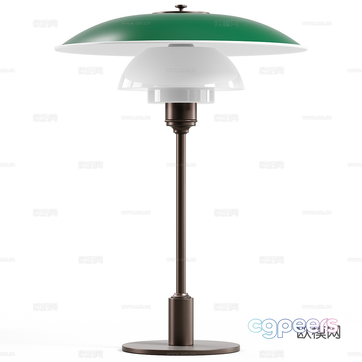 Neoclassical table lamp bedside table lamp 3d model Neoclassical table lamp bedside table lamp 3d model