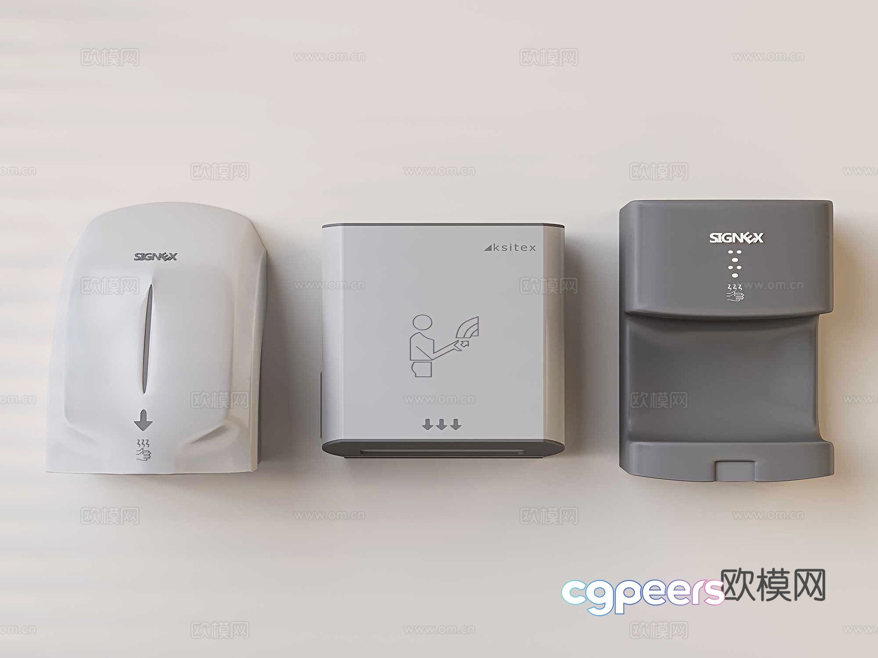 dryer hand dryer hand dryer 3d model