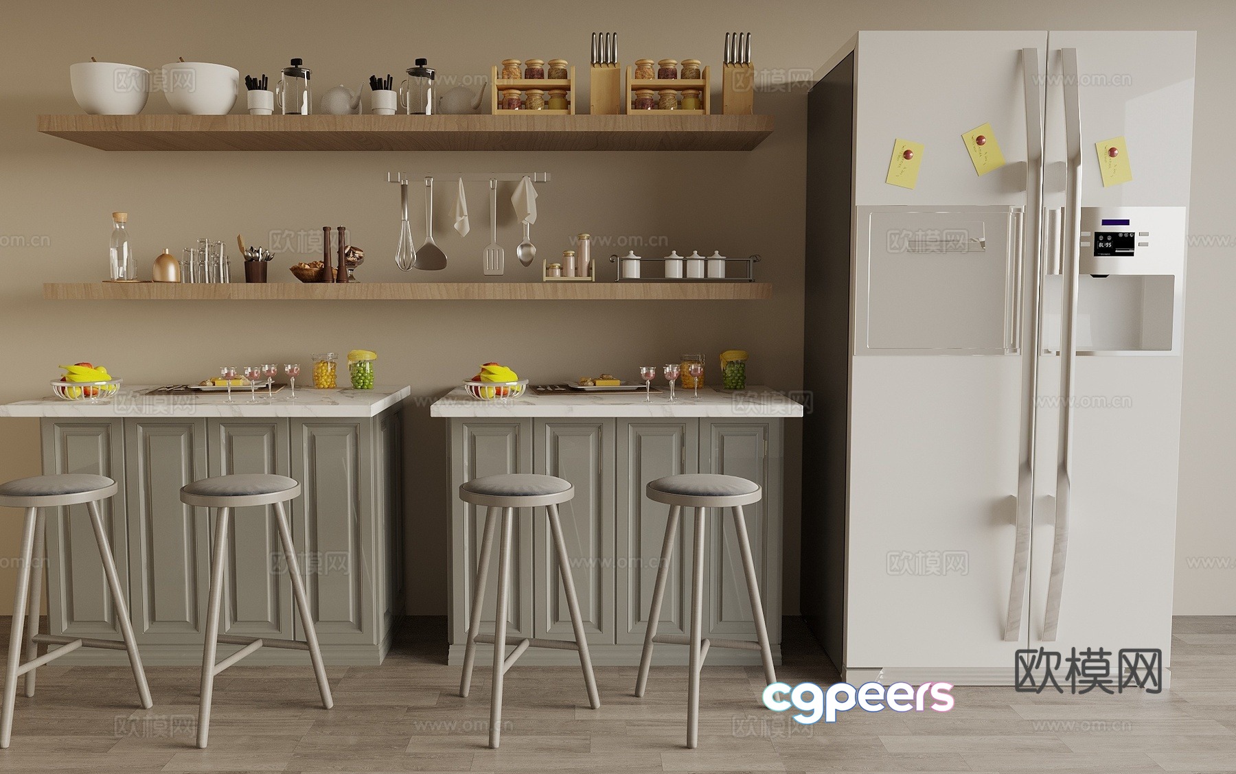 kitchen supplies kitchen utensils condiments 3d model kitchen supplies kitchen utensils condiments 3d model