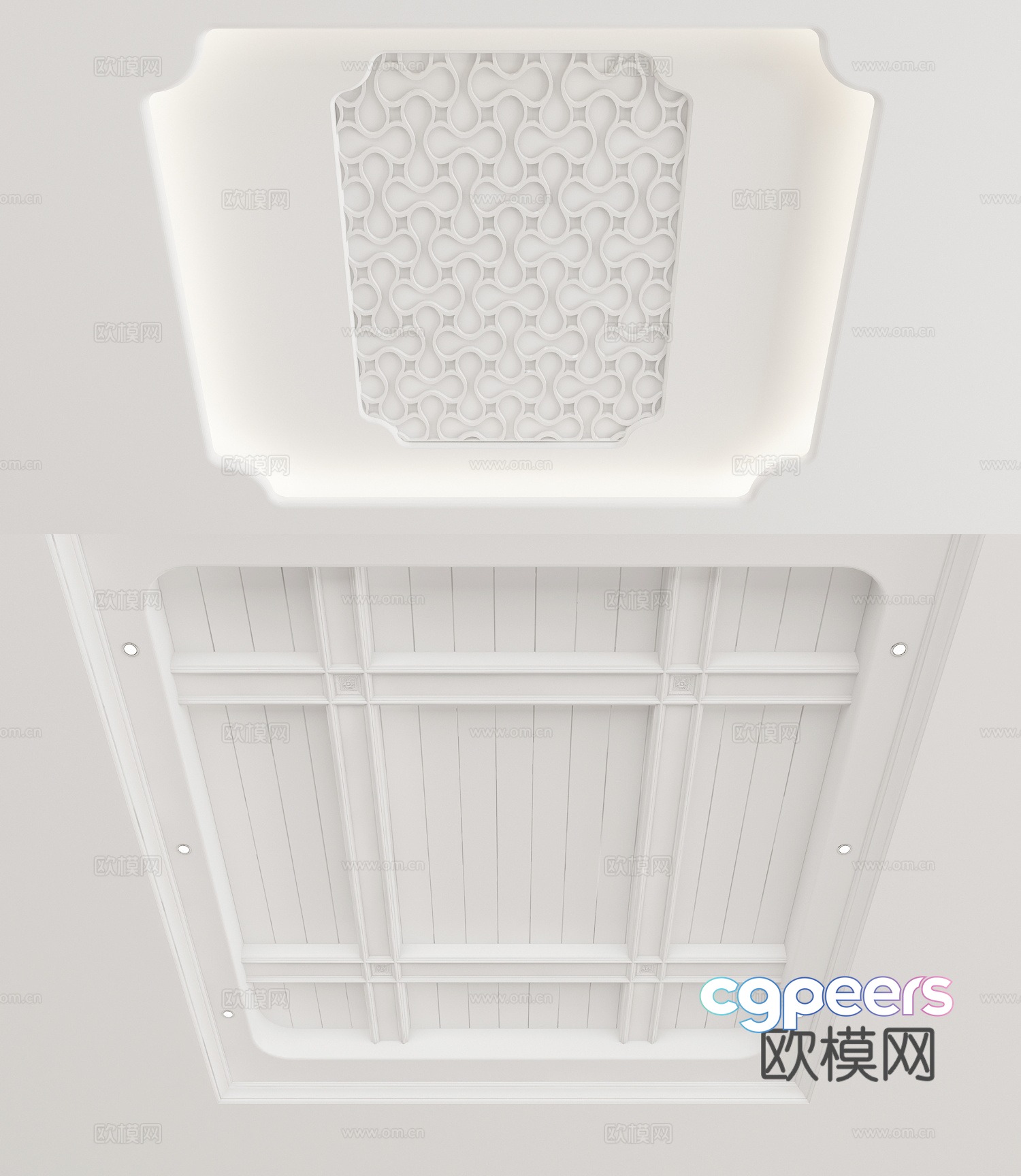 American ceiling 3d model American ceiling 3d model