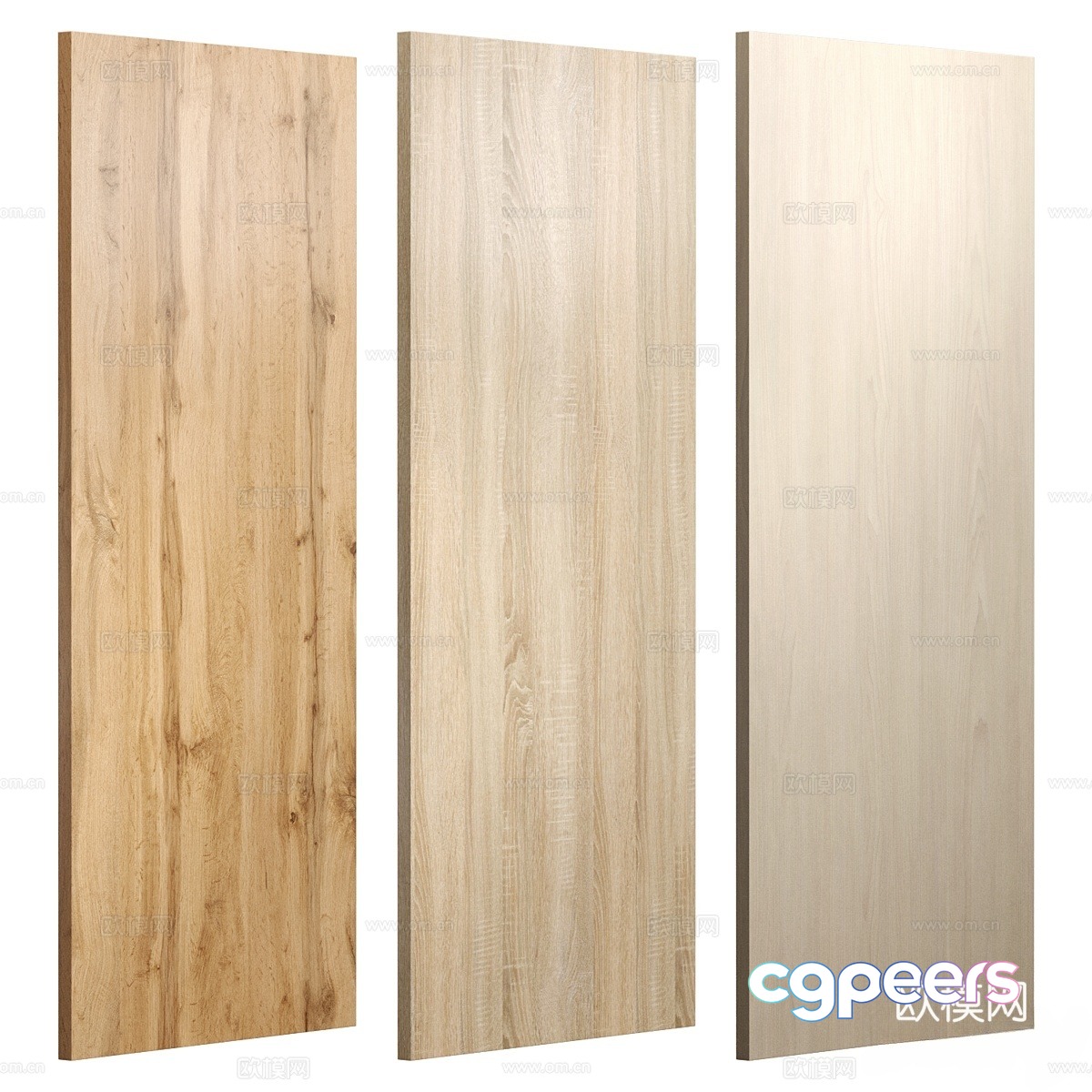 wood veneer board wainscot board 3d model wood veneer board wainscot board 3d model