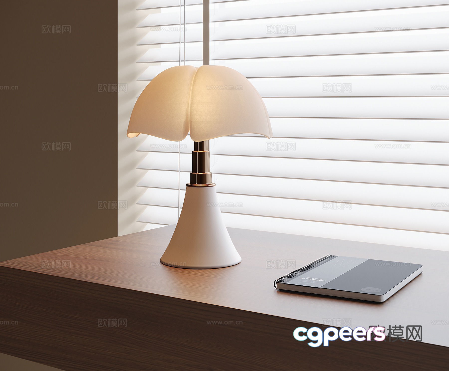 French table lamp 3d model French table lamp 3d model