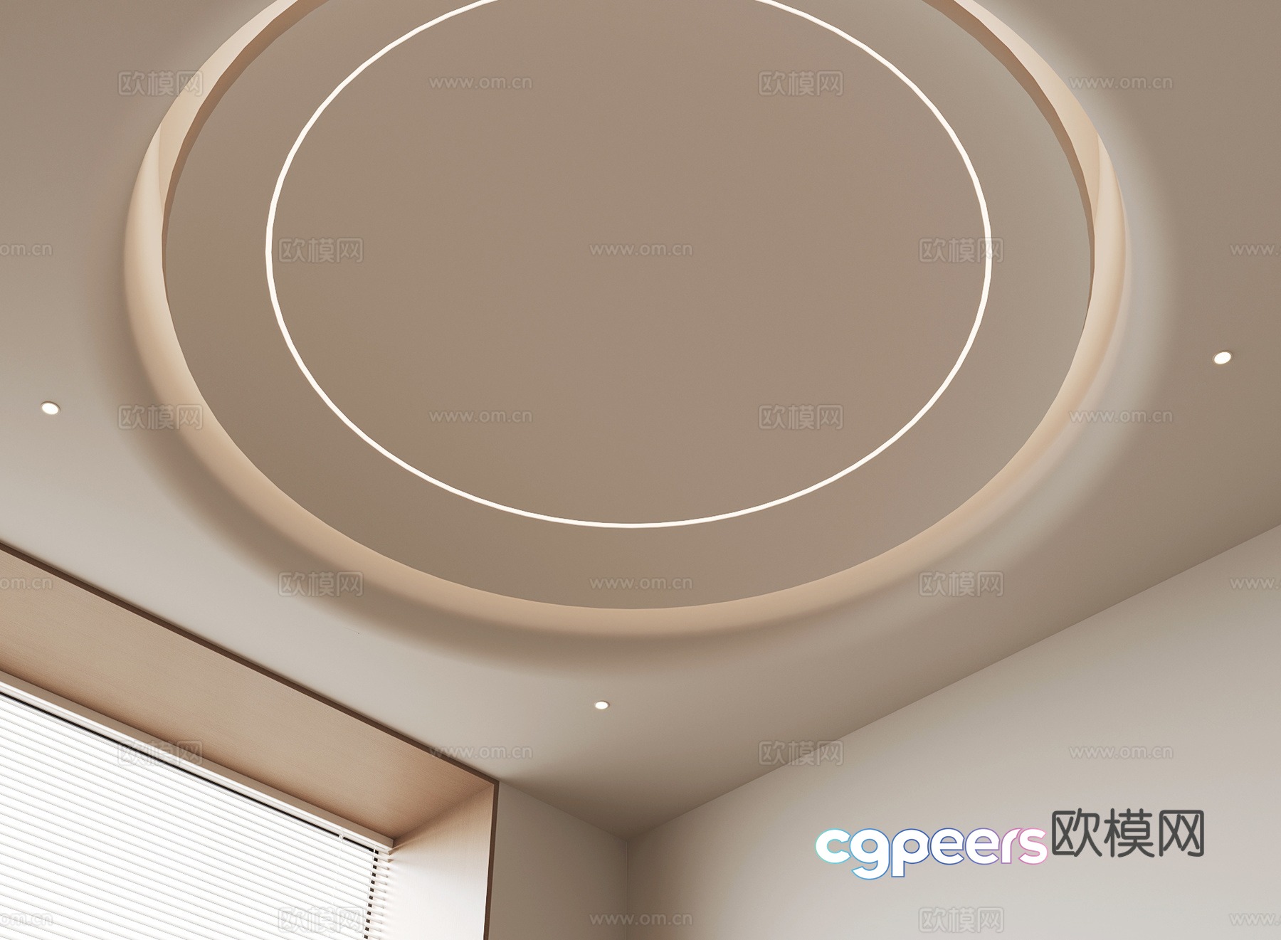 Modern ceiling 3d model Modern ceiling 3d model