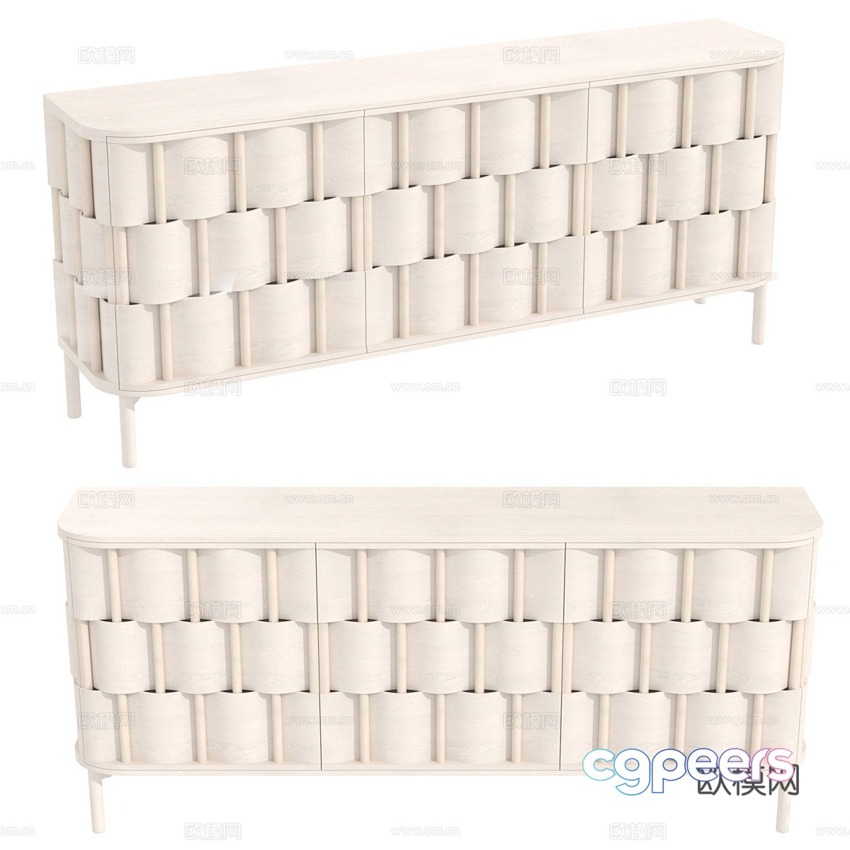 3D model of entrance cabinet 3D model of entrance cabinet