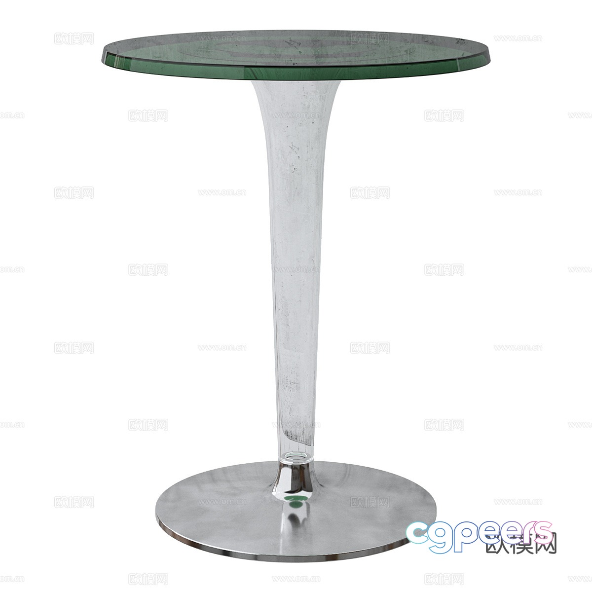 Modern round table side table 3d model Modern round table side table 3d model