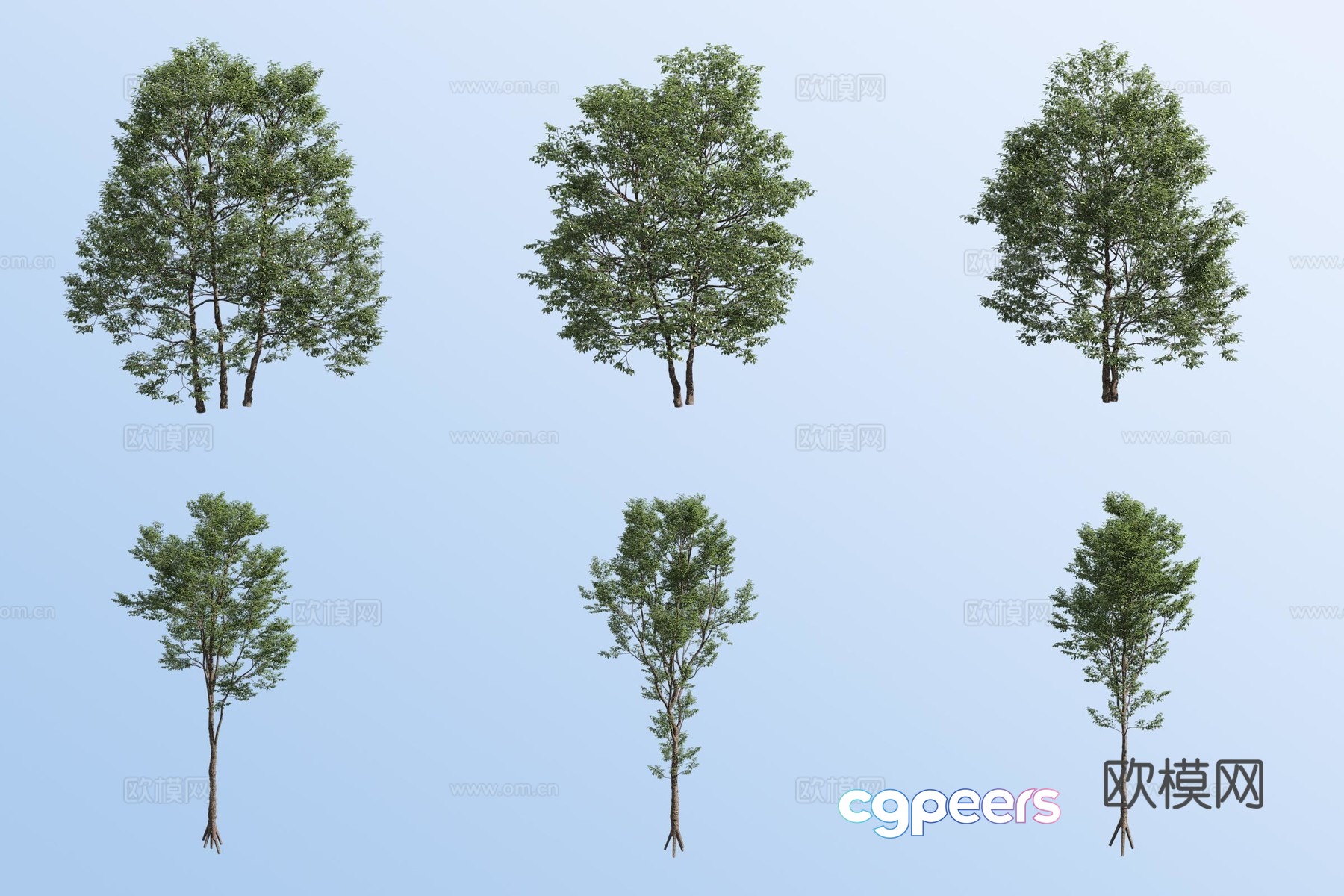 Landscape tree arbor trees big tree 3d model Landscape tree arbor trees big tree 3d model