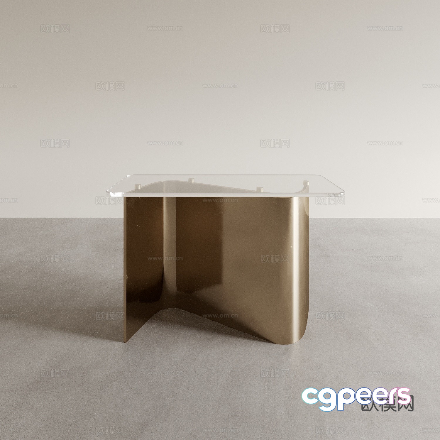 Light luxury side table corner table 3D model Light luxury side table corner table 3D model