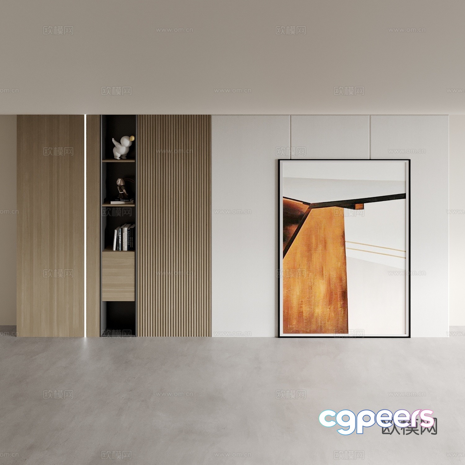 Modern background wall bedside background wall sofa background 3d model Modern background wall bedside background wall sofa background 3d model
