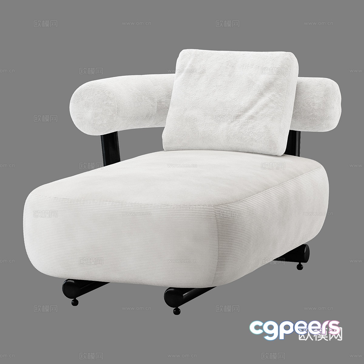 Single sofa leisure sofa 3d model Single sofa leisure sofa 3d model