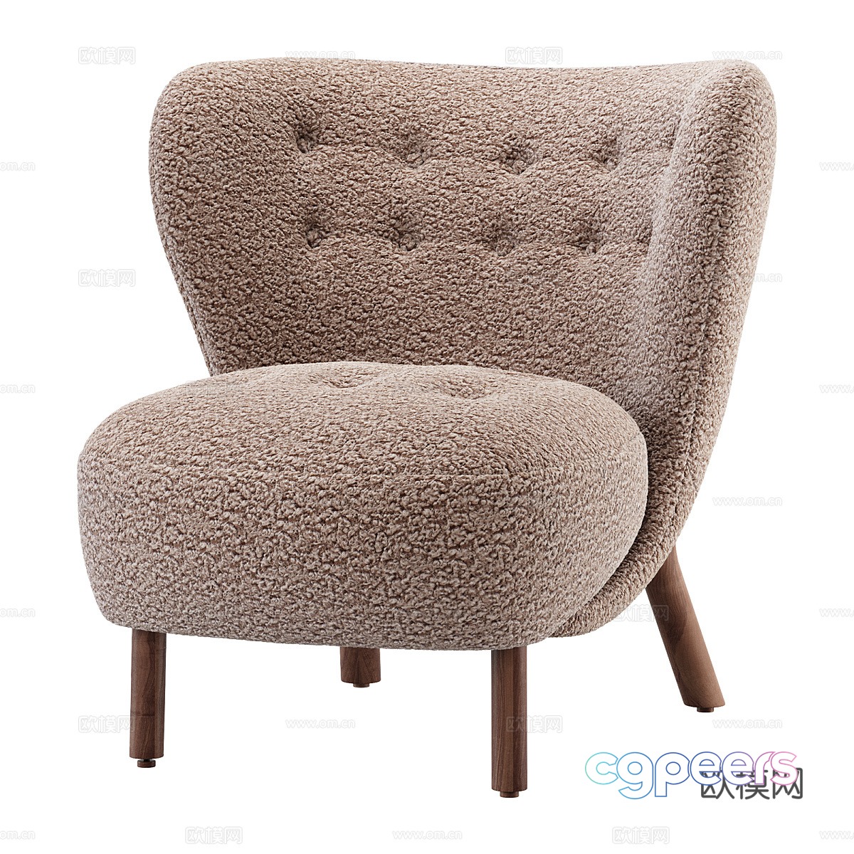 Single sofa leisure sofa 3d model Single sofa leisure sofa 3d model