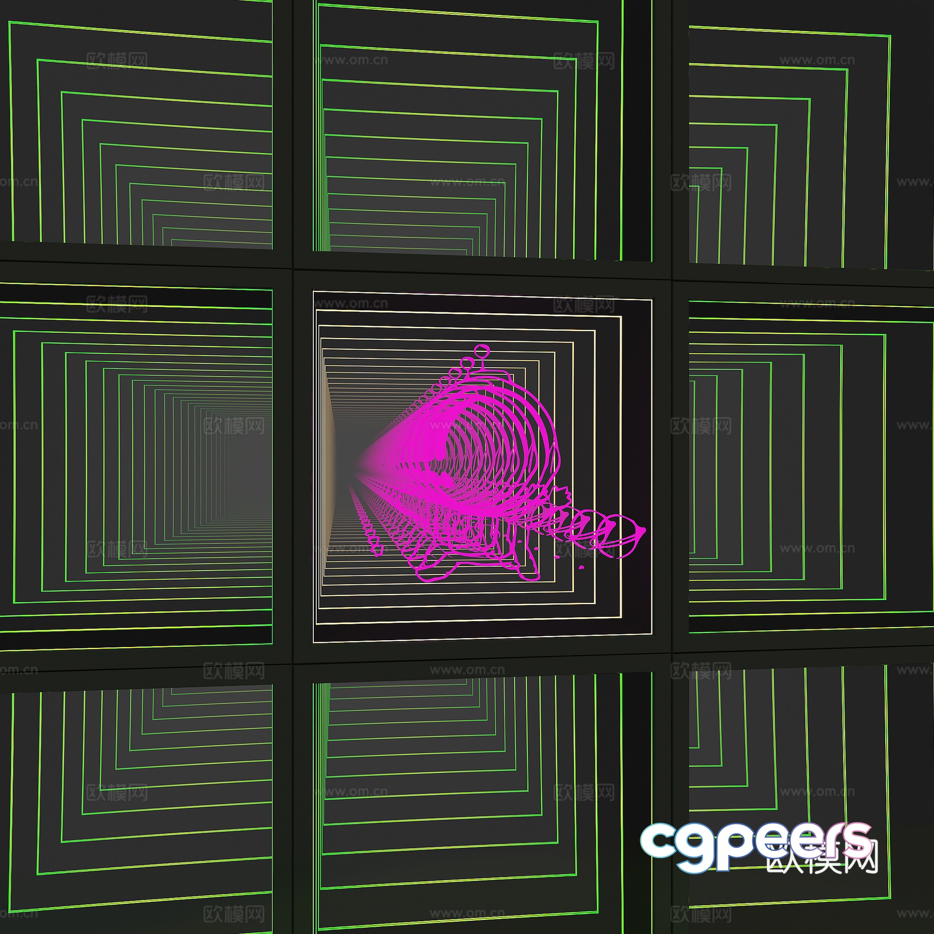 abyss mirror mirror thousand layer mirror 3d model abyss mirror mirror thousand layer mirror 3d model