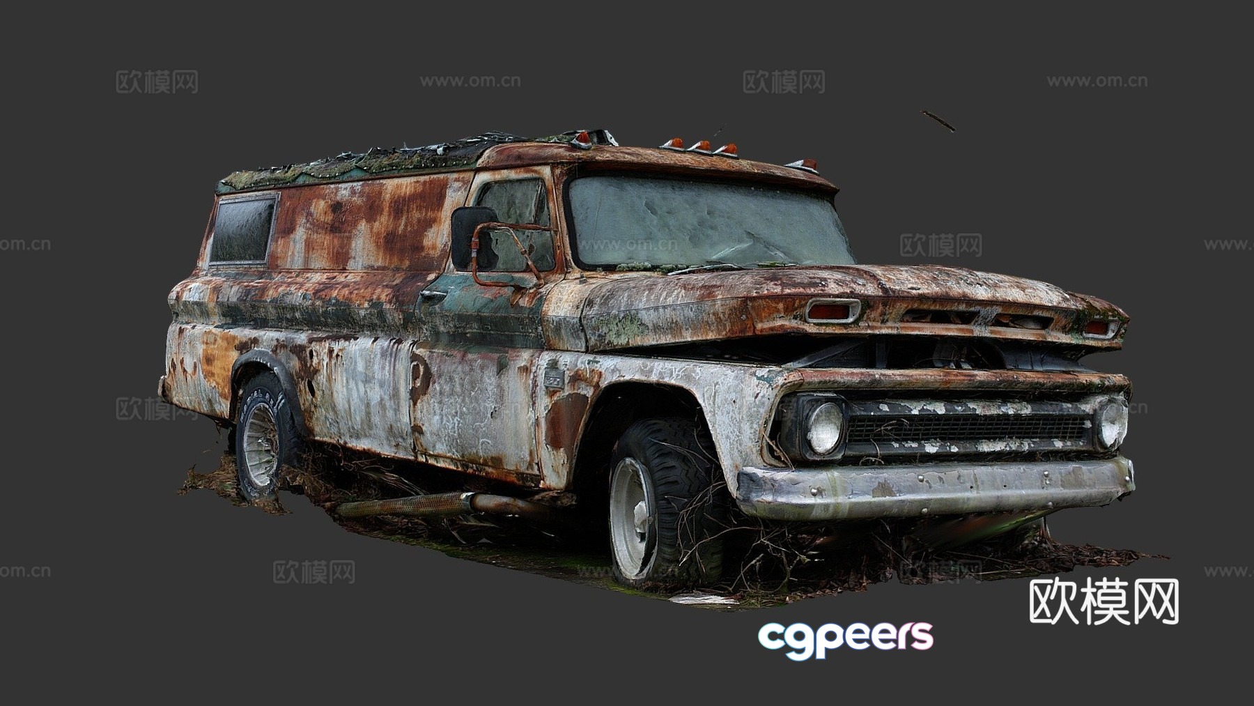 suburban van 3d model suburban van 3d model