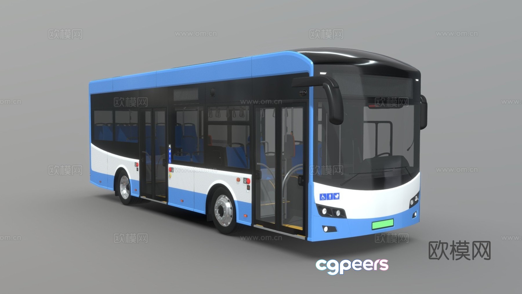 city ​​bus bus car 3d model city ​​bus bus car 3d model