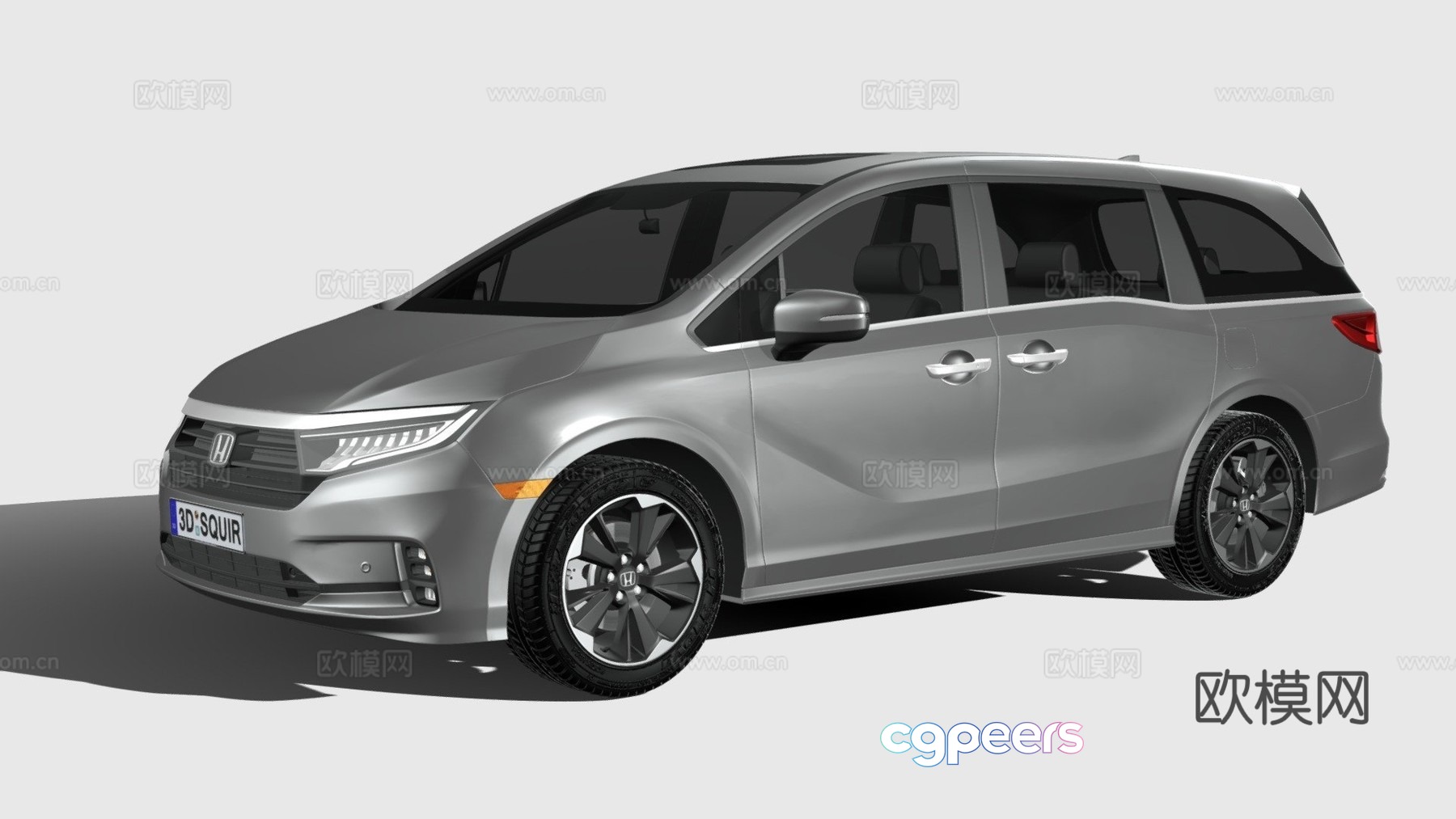 Honda commercial vehicle 3d model Honda commercial vehicle 3d model