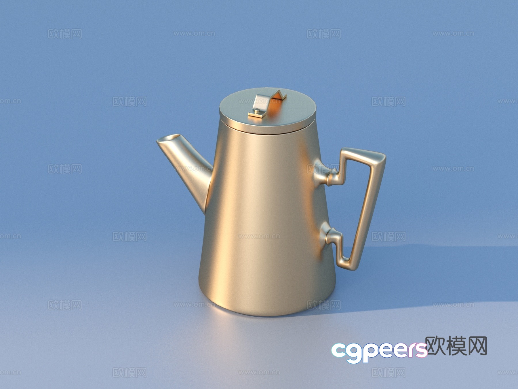 Kettle Simple Kettle 3D Model Kettle Simple Kettle 3D Model