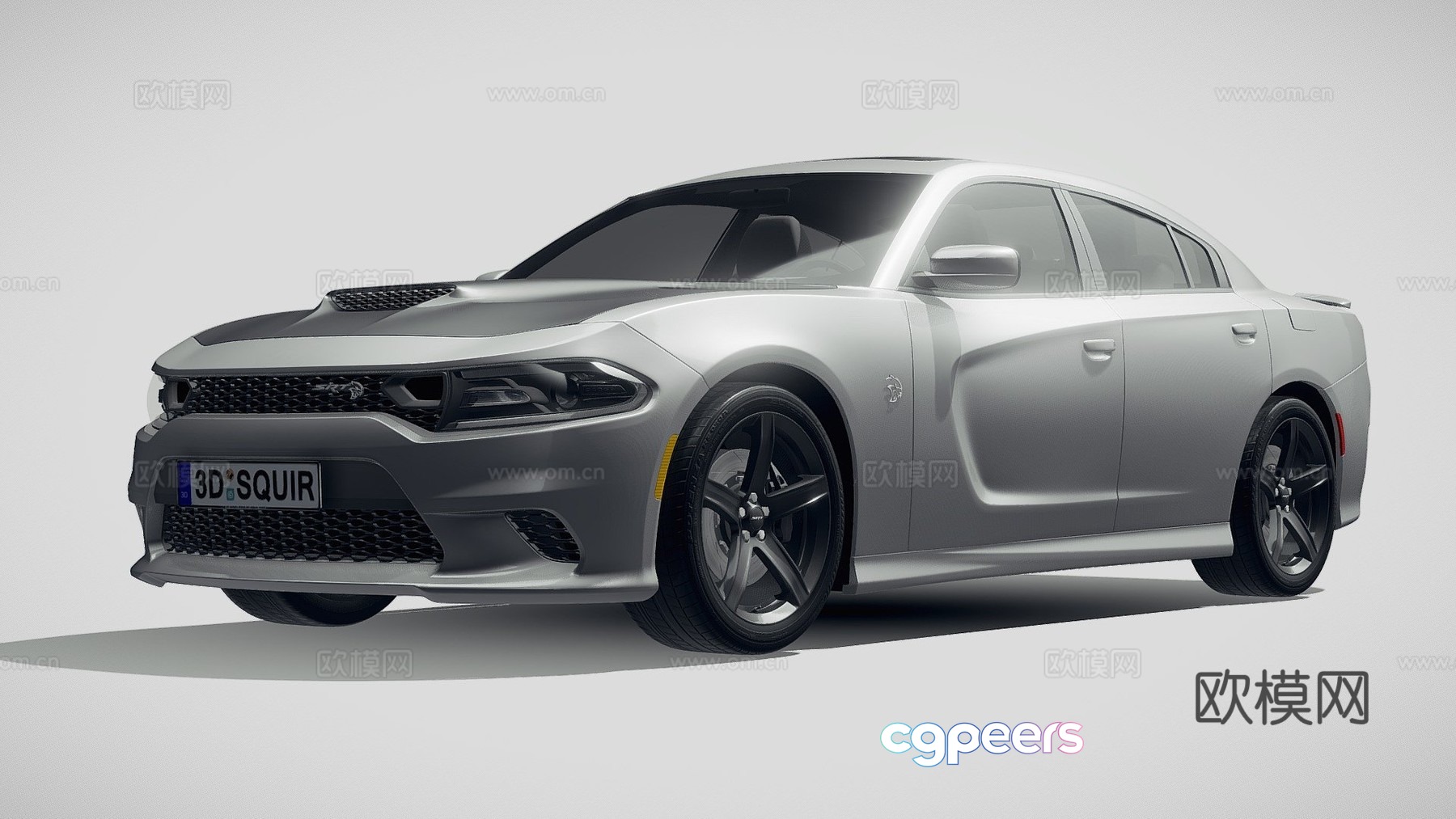 Dodge car 3d model Dodge car 3d model