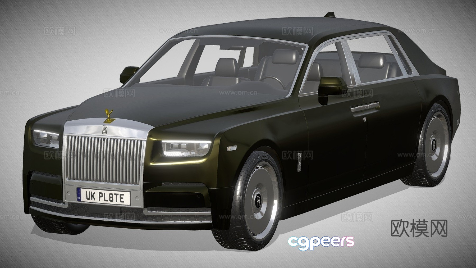 Rolls-Royce Car 3D Model Rolls-Royce Car 3D Model