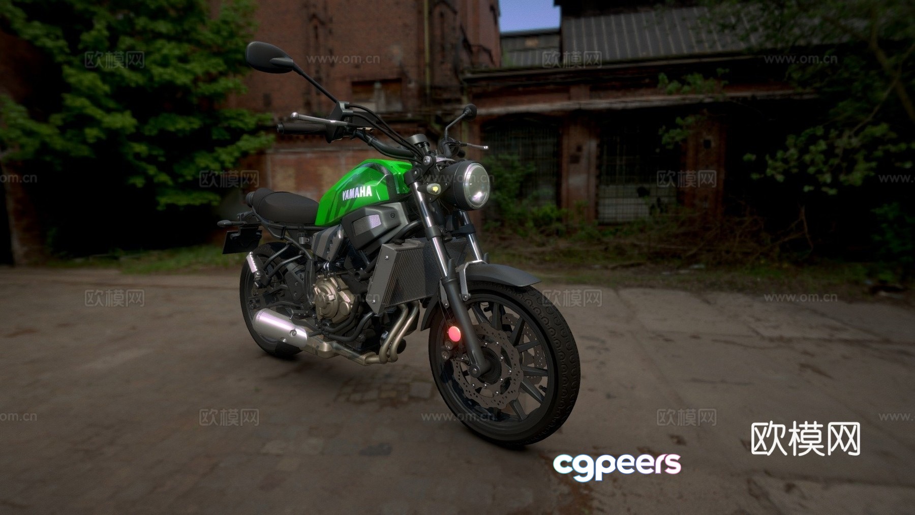 Yamaha motorcycle 3d model Yamaha motorcycle 3d model