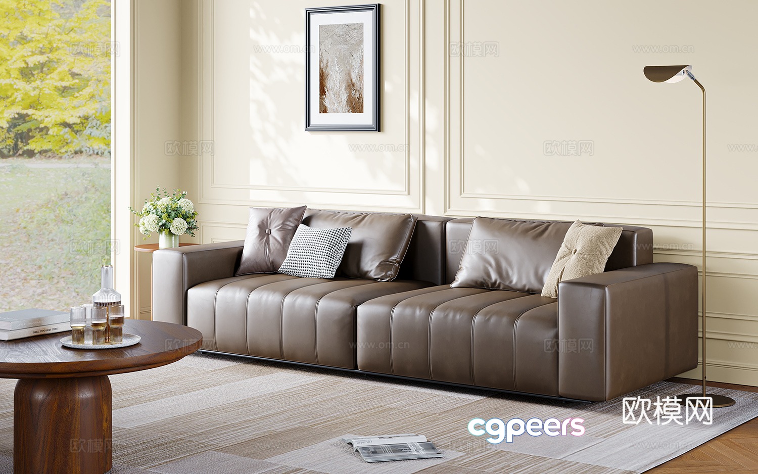 Sites Sofa 3D model Sites Sofa 3D model