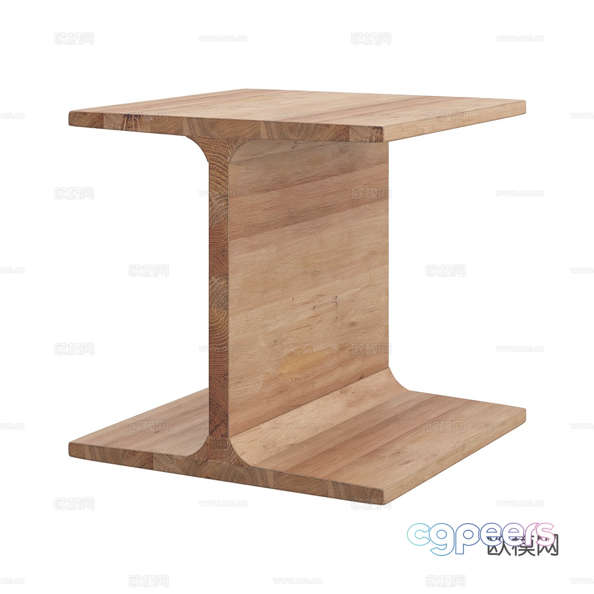 Nordic side table 3D model Nordic side table 3D model