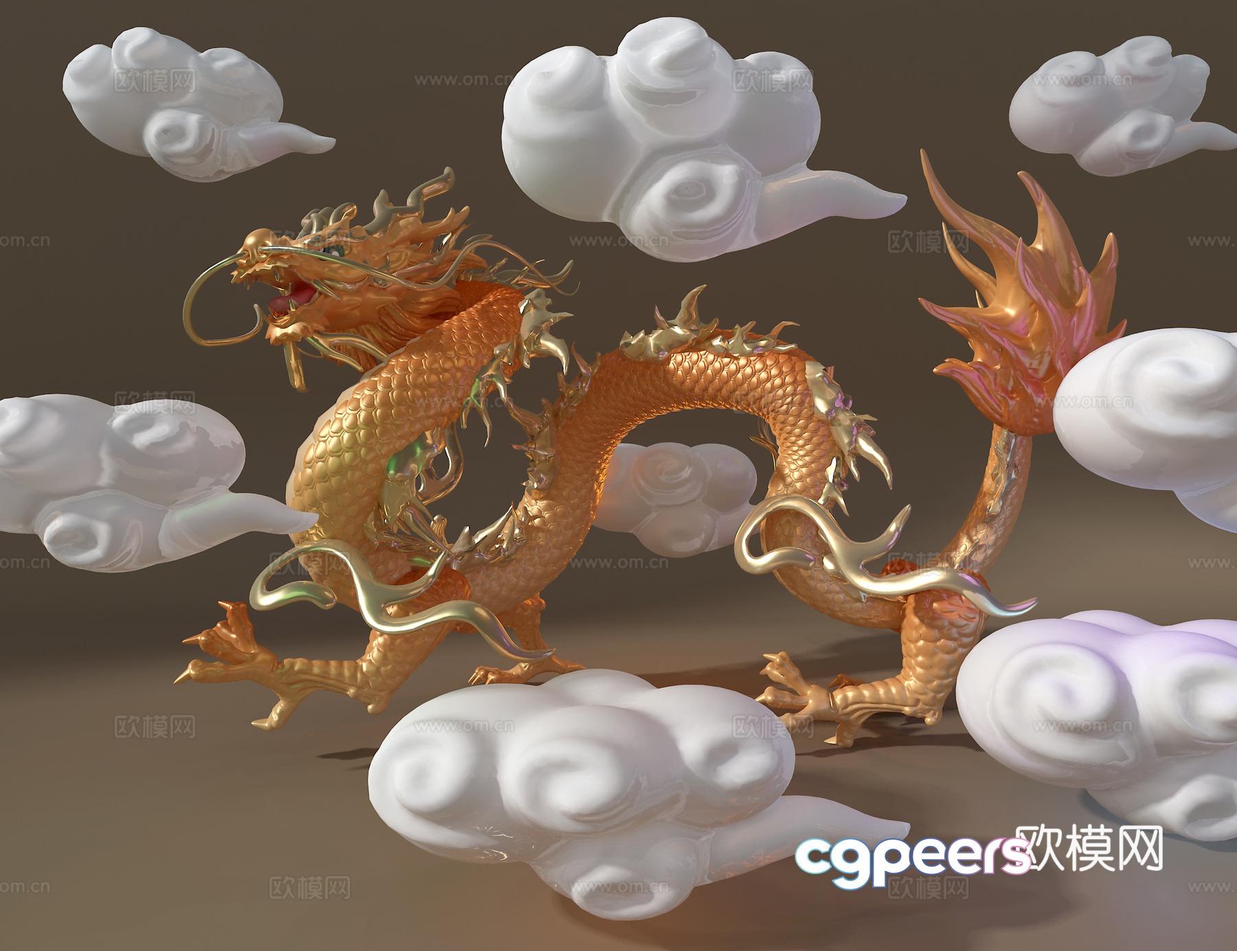 Dragon sculpture 3d model Dragon sculpture 3d model