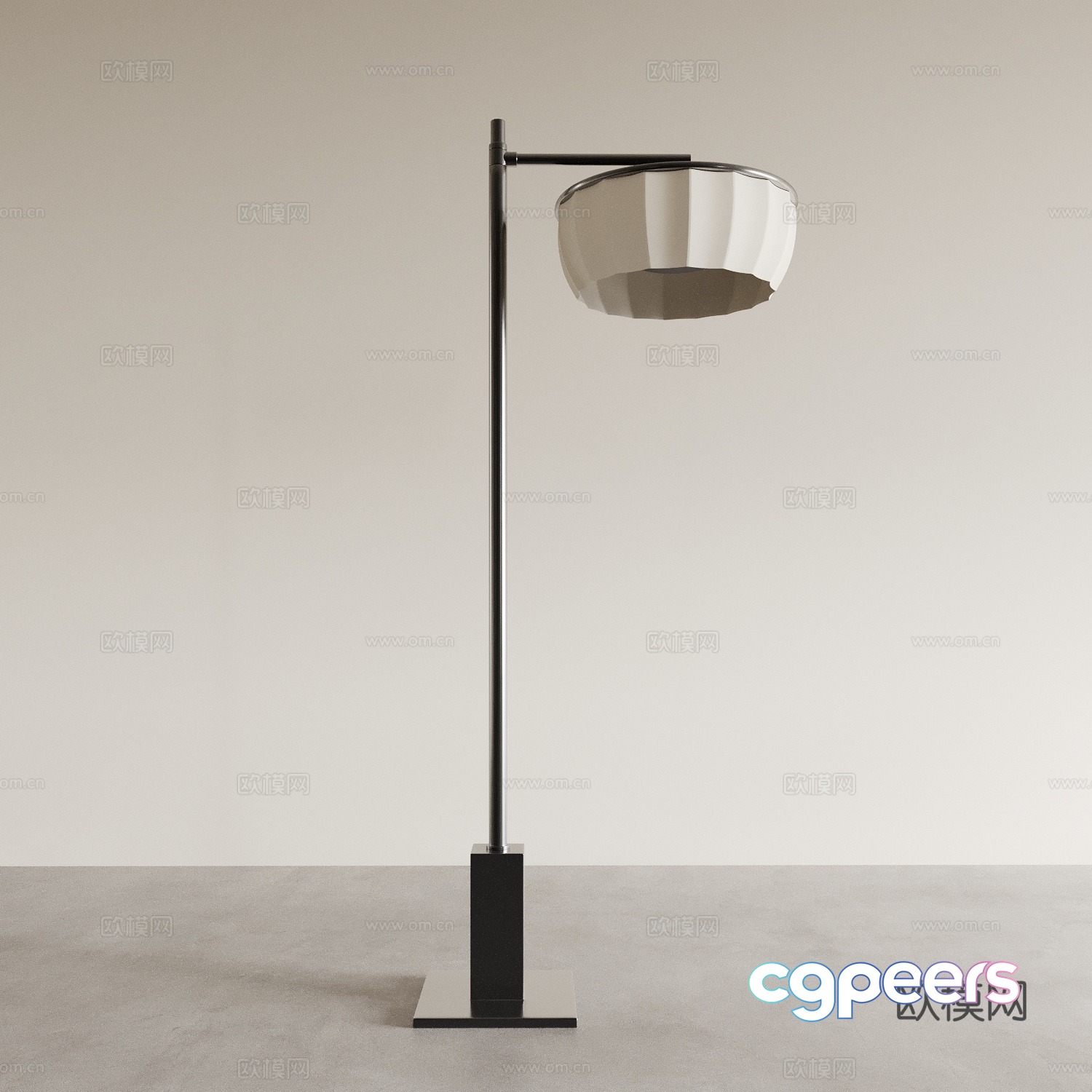 Floor lamp Fishing lamp 3d model Floor lamp Fishing lamp 3d model