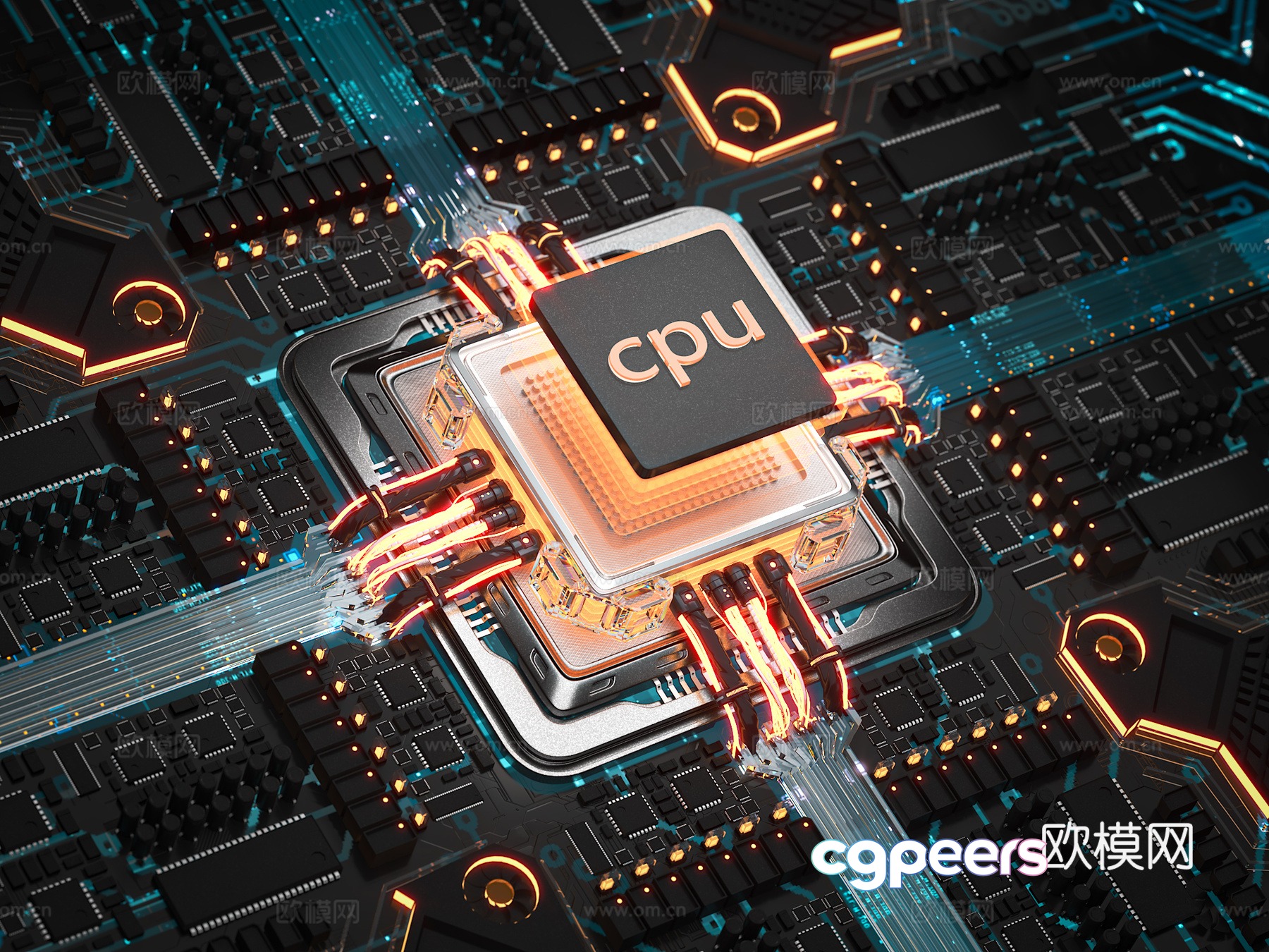 Chip CPU Snapdragon Chip Qualcomm Chip Brain Chip Technology Chip 3D model Chip CPU Snapdragon Chip Qualcomm Chip Brain Chip Technology Chip 3D model