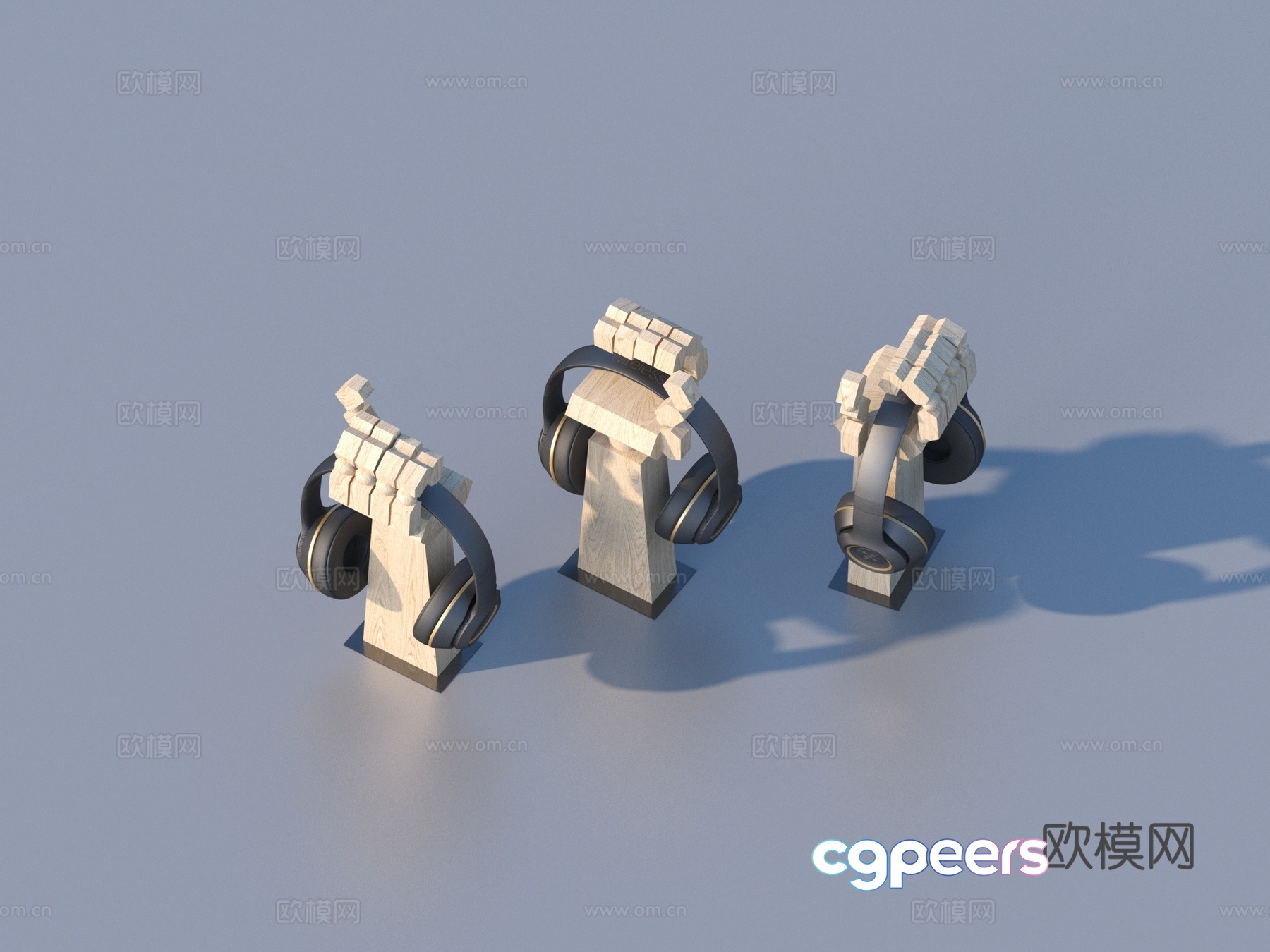 Headset wireless headset computer accessories 3D model Headset wireless headset computer accessories 3D model